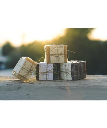 Totl Health Handmade Patchouli Soap - Gentle Face & Body Cleanser - 3pk, 4oz Bars - All-Natural - Made in USA - Buy Online on GoSupps.com