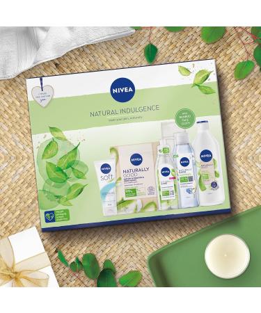 NIVEA Natural Indulgence Gift Set - 6 Piece Gorgeous NIVEA Set for Women - Buy Online on GoSupps.com