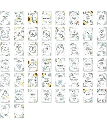 Baby Moments Cards & Milestone Keepsake Gift Box - 50 Unisex Photo Memory Album Set for Pregnancy & Baby Shower - Cozy Hedgehog Theme - Buy Online on GoSupps.com