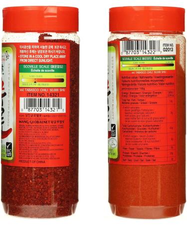Wang Korean Gochugaru Red Hot Chilli Pepper Powder Flakes (Fine) 200g & (Coarse) 227g - Buy Online on GoSupps.com