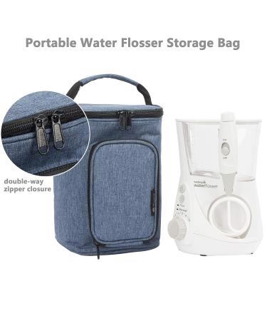 PACMAXI Water Flosser Carrying Bag - Portable Storage for Travel & Camping | Dark Blue Waterpik Accessories Bag - Buy Online on GoSupps.com