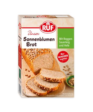 Call sunflowers bread only add water bread mixture with sunflower seeds bread baking mixture with rye oxsee and yeast for sunflower kernel bread 1 x 410g - Buy Online on GoSupps.com