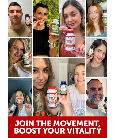 Lunakai USA Manufactured Candida Cleanse Detox for Women & Men 11-in-1 Gut Cleanse & Candida Support with Caprylic Acid for Daily Yeast Balance 60ct Single Bottle - Buy Online on GoSupps.com