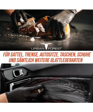 Urban Forest Leather Soap 500ml - Professional Saddle Soap & Intensive Leather Cleaner | Eco-Friendly Upholstery Care - Buy Online on GoSupps.com