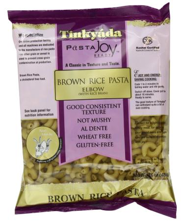Tinkyada Brown Rice Pasta, Elbows, 16 Ounce (Pack of 12) Elbows 16 Ounce (Pack of 12)