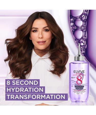 L'Oreal Paris Wonder Water 8-Second Hair Treatment 200ml - Colour Protect & Repair with Lamellar Technology - Hydra Hyaluronic Formula - Buy Online on GoSupps.com