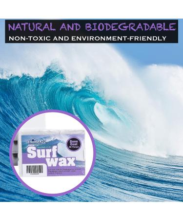 EHOMEA2Z Surf Wax Base Coat - High Performance All Natural - Orange Scent - Pack of 12 - Buy Online on GoSupps.com