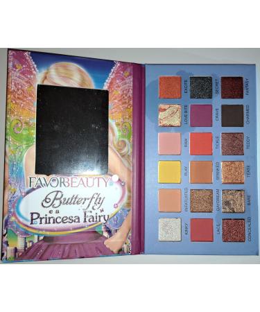 Butterfly Princesa Fairy 18 Shades Eyeshadow Palette | Vibrant Colors for Stunning Looks - International Shipping Available - Buy Online on GoSupps.com