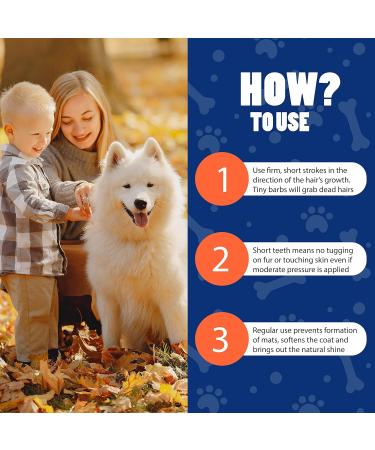 Equigroomer 5 Blue (12.7 cm) Premium Pet Grooming Tool for International Shipping - Buy Online on GoSupps.com