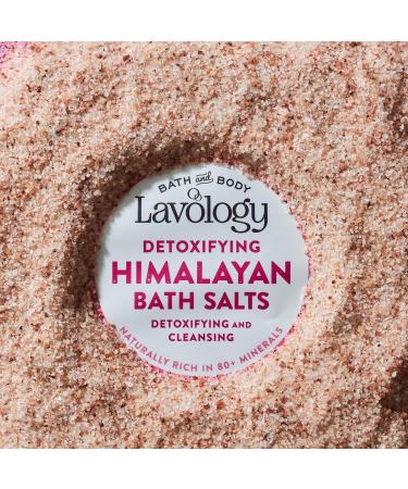 Lavology 1kg Himalayan Bath Salts - All Natural Detoxifying Blend - Purify and Cleanse Skin - Pack of 1 - Buy Online on GoSupps.com
