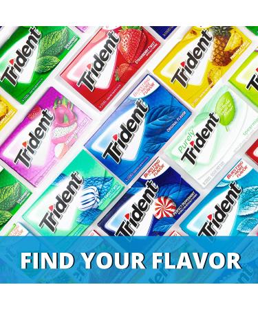 Trident Original Flavor Sugar Free Gum - 12 Packs (168 Total Pieces) - Buy Online on GoSupps.com