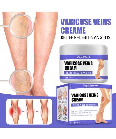 Varicose Veins Cream | Instant Relief for Spider Veins & Circulation Improvement | Skin-Tight Body Repair Cream - Buy Online on GoSupps.com