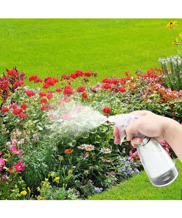 Buy Gvolatee 3 STK 500ml Refillable Spray Bottles - Transparent Plastic Atomizers for Plants Hair and Cleaning - Buy Online on GoSupps.com