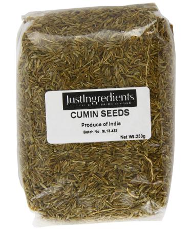 JustIngredients Essential 13CU_250g Cumin Seeds 250g - Pack of 5
