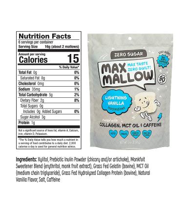 Max Sweets Snacks Low Carb Keto Variety Pack - Max Mallows, Diabetic Diet Friendly, Gluten Free, Soy Free, Zero Sugar, Non-GMO - 6 Pack (20.3 oz) - Buy Online on GoSupps.com
