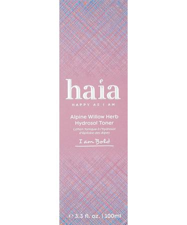 Shop haia I am Bold Alpine Willow Herb Hydrosol Toner - Certified Cosmos Organic | International Shipping Available - Buy Online on GoSupps.com