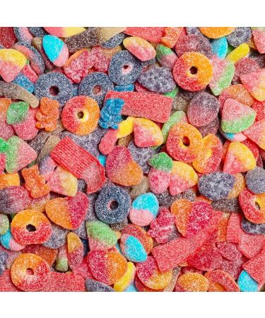 Sweet Sixteen Sweet and Sour Candy Classic Mix of Sour-Coated Gummies 1kg per Pack Peanut & Nut-Free Candies Soft Chewy and Always Fresh 1 kg (Pack of 1) - Buy Online on GoSupps.com