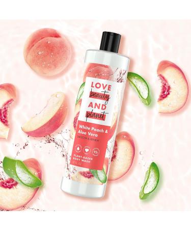 Buy Love Beauty and Planet Smooth & Renew Body Wash - White Peach & Aloe Vera - Sulfate-Free Cruelty-Free 92% Naturally Derived - 20 oz - International Shipping - Buy Online on GoSupps.com