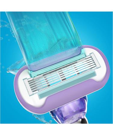 Gillette Venus Extra Smooth Swirl Women's Razor with Moisture Strip - Safe & Smooth Shaving + 1 Blade Included - International Shipping Available - Buy Online on GoSupps.com