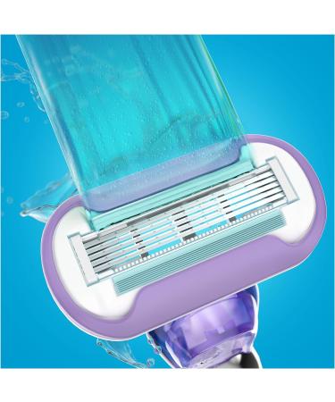 Gillette Venus Extra Smooth Swirl Razor Blades for Women - 3 Replacement Blades with Moisture Strip for Skin Protection | International Shipping - Buy Online on GoSupps.com