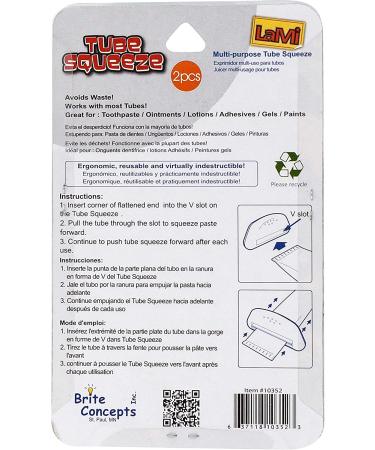 Brite Concepts Tube Squeezers - 2 Count, Assorted Colors - 1 Pack - Buy Online on GoSupps.com