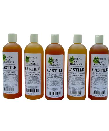 Buy Castile Soap Sweet Orange 16 oz - Natural Eco-Friendly & Vegan | International Shipping Available - Buy Online on GoSupps.com