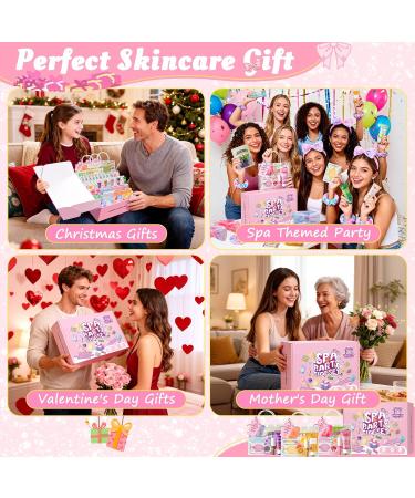 136 PCS Party Favors Bags for Eye Mask Lip Balm Hand Cream & Face Mask Skincare Foot Spa Bath Bomb & Headband Bachelorette Party Retirement Graduation Friendship Sister & Birthday Gifts for Women 136PCS 136 PCS Party G  - Buy Online on GoSupps.com