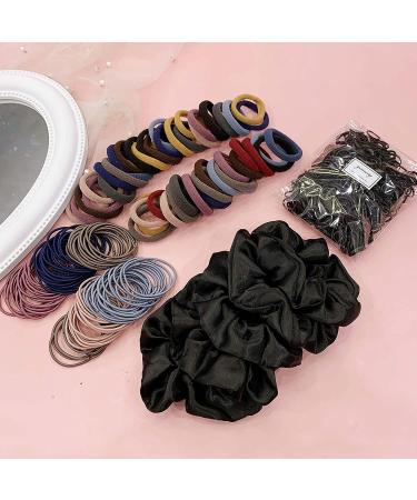 YANRONG 755PCS Hair Accessories Set for Woman - Seamless Ponytail Holders, Scrunchies, Hair Bands - Ideal for Thick and Curly Hair (Mix) - Buy Online on GoSupps.com