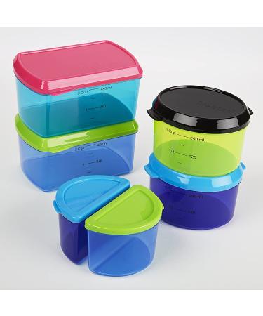 Fit & Fresh Kids Lunch Box Set - 14-Piece BPA-Free Containers with Ice Packs, Portion Control, Microwave Safe - Buy Online on GoSupps.com