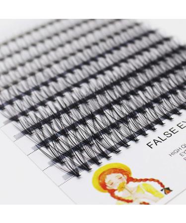 Vayator 200 Bundles Mink Eyelash Extension Natural 3D Russian Volume Faux Eyelashes | 20D Cluster Lashes Mixed Sizes for Makeup - 10-12-14-16mm - Buy Online on GoSupps.com