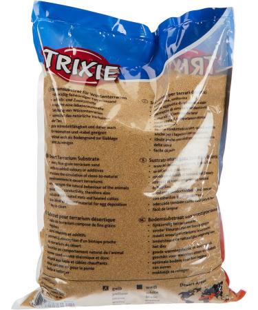 Trixie 76131 Basic Sand for Desert Terrariums - 5 kg Yellow | Ideal Substrate for Reptiles - International Shipping Available - Buy Online on GoSupps.com