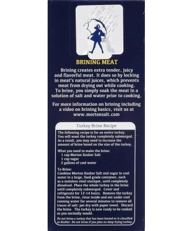 Morton Coarse Kosher Salt 48.0 OZ - Premium Quality Salt for Cooking and Seasoning - Buy Online on GoSupps.com