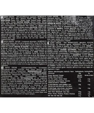 Super Greens Tasteless Protein Powder 1kg | The Protein Works | Green Vitamin Bomb for Energy & Health - Buy Online on GoSupps.com