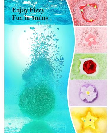 Aromatherapy Bath Bomb Gift Set for Women - Mother's Day Spa Gifts with Essential Oils - Skin Moisturizing Bubble Bathbombs - Perfect for Mom, Girlfriends (6Pcs) - Buy Online on GoSupps.com