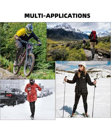 Rockbros Waterproof Warm Gaiters for Hiking Snow and Climbing - S-3XL Sizes for Men & Women - Buy Online on GoSupps.com