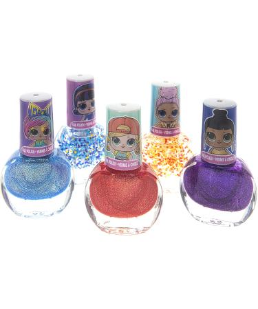 L.O.L. Surprise! Townley Girl 11-Piece Sparkly Makeup Set for Kids - Lip Gloss, Nail Polish & Stickers Kit for Girls | Ages 5+ | Perfect for Parties & Makeovers - Buy Online on GoSupps.com