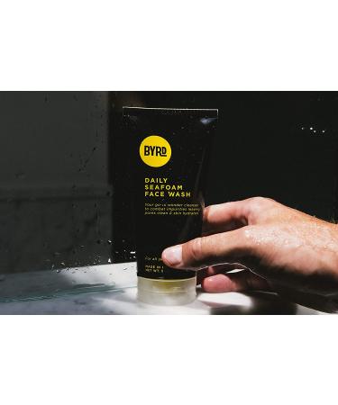 Byrd Hairdo Daily Seafoam Face Wash - Salty Coconut 5 oz | Refreshing Cleanser - Buy Online on GoSupps.com