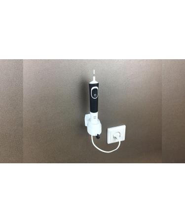 Wall Holder Toothbrush for Oral-B Pro & Vitality White | Convenient Brushing Storage - Buy Online on GoSupps.com