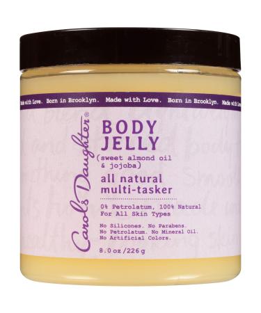 Carols Daughter Body Jelly Moisture Rich Body Jelly All Natural Multi Tasker with Sweet Almond Oil and Jojoba for All Skin Types, 8 oz