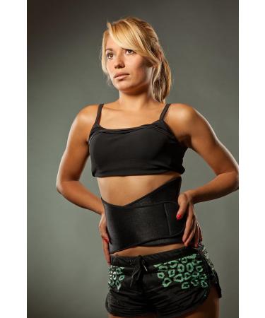 LOREY High-Quality Neoprene Back Bandage | XXL Black Back Support for Superior Comfort & Pain Relief - International Shipping Available - Buy Online on GoSupps.com