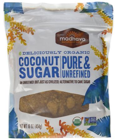 Madhava Coconut Sugar - Original - 16 oz - 2 pk