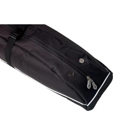 Athletico Diamond Trail Padded Ski Bag - Black 170cm - Single Ski Travel Bag - Buy Online on GoSupps.com