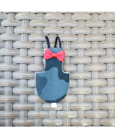 Kuso Parrot Diapers - Reusable & Washable Flight Suits for Birds | Kimono Clothing for Budgies Cockatiels & African Grey | Small Green - Buy Online on GoSupps.com