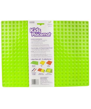 Placematix Kids Green Placemat Placement - Fun & Functional Kids Place Setting - Buy Online on GoSupps.com
