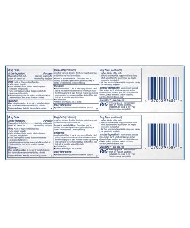 Crest Pro-Health Sensitive & Enamel Shield Toothpaste 4.6oz (Pack of 2) - Dental Care for Sensitive Teeth and Enamel Protection - Buy Online on GoSupps.com