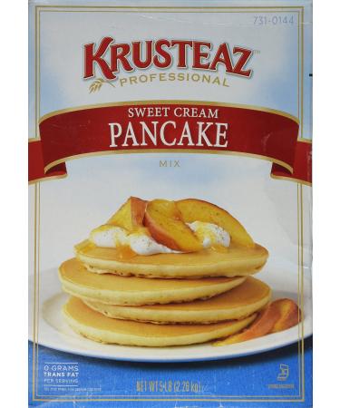 5 Pounds Krusteaz Sweet Cream Pancake Mix Just Add Water 5 Pound (Pack of 1)