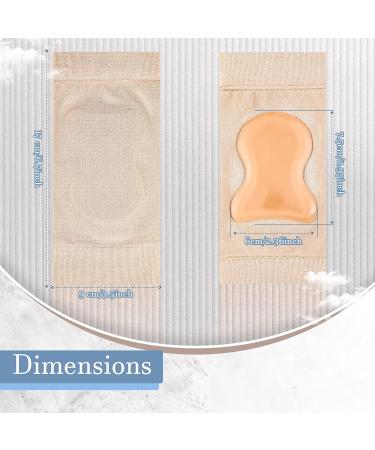 Achilles Protection Sleeves - 2 Pairs Heel Protector for Bursitis & Tendonitis Relief | Cushion & Support for Haglund's Bump - Buy Online on GoSupps.com