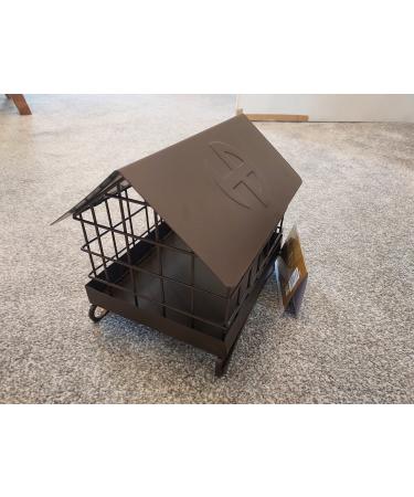 HENRY BELL HERITAGE CAGED GROUND BIRD FEEDER.PIGEON PROOF