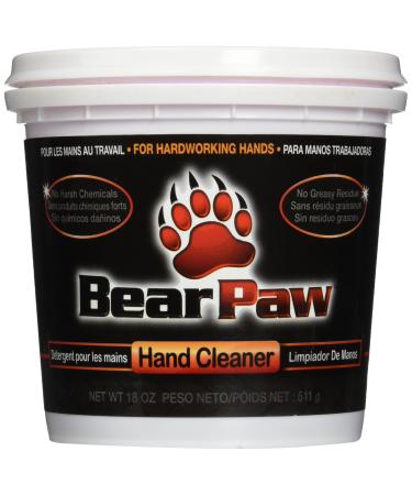 Bear Paw Hand Cleaner 18oz Tub (1)