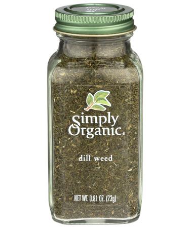 Simply Organic Dill Weed Cut & Sifted, 0.81 oz